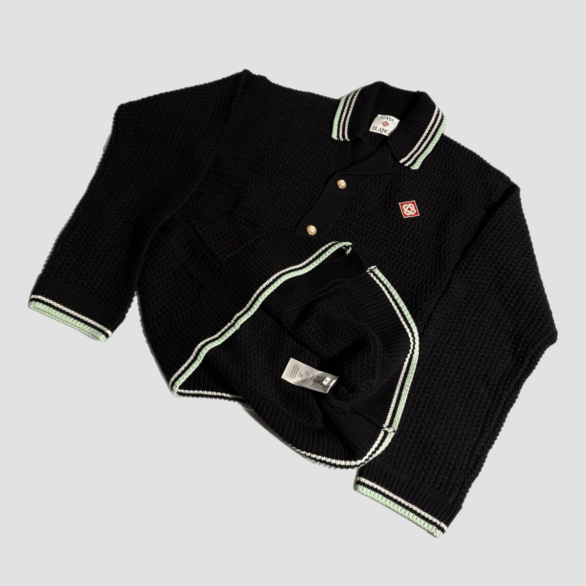 Casablanca Crochet LS Shirt
