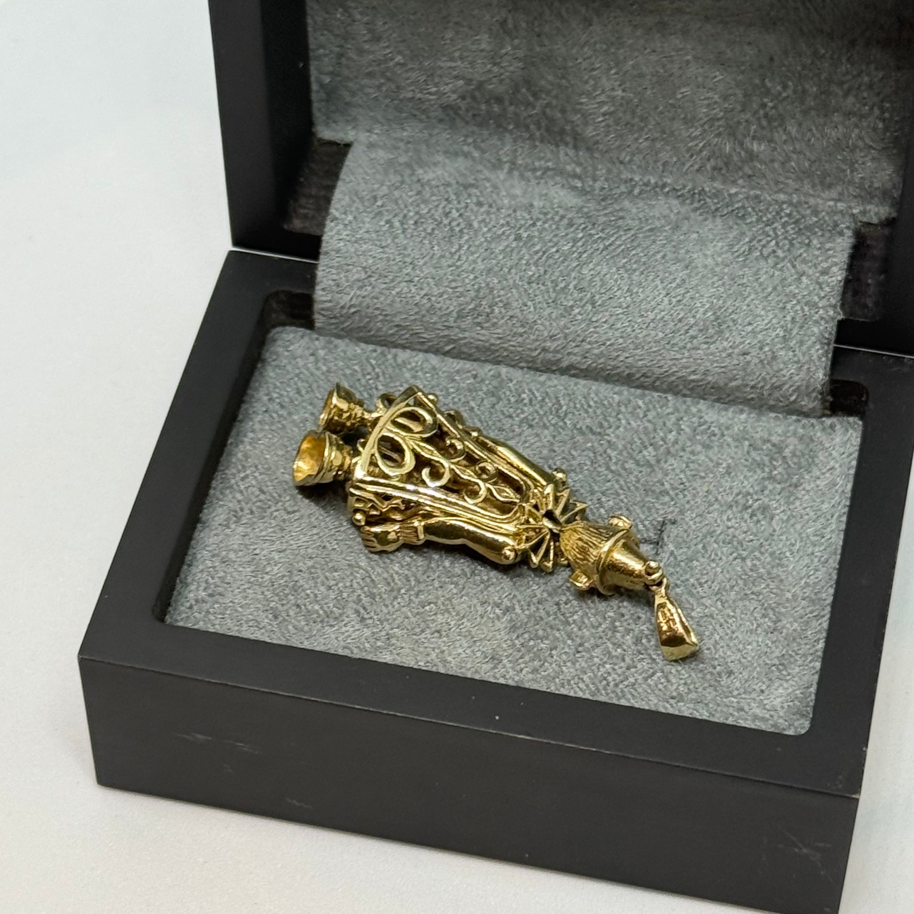 9ct Clown Pendant Charm