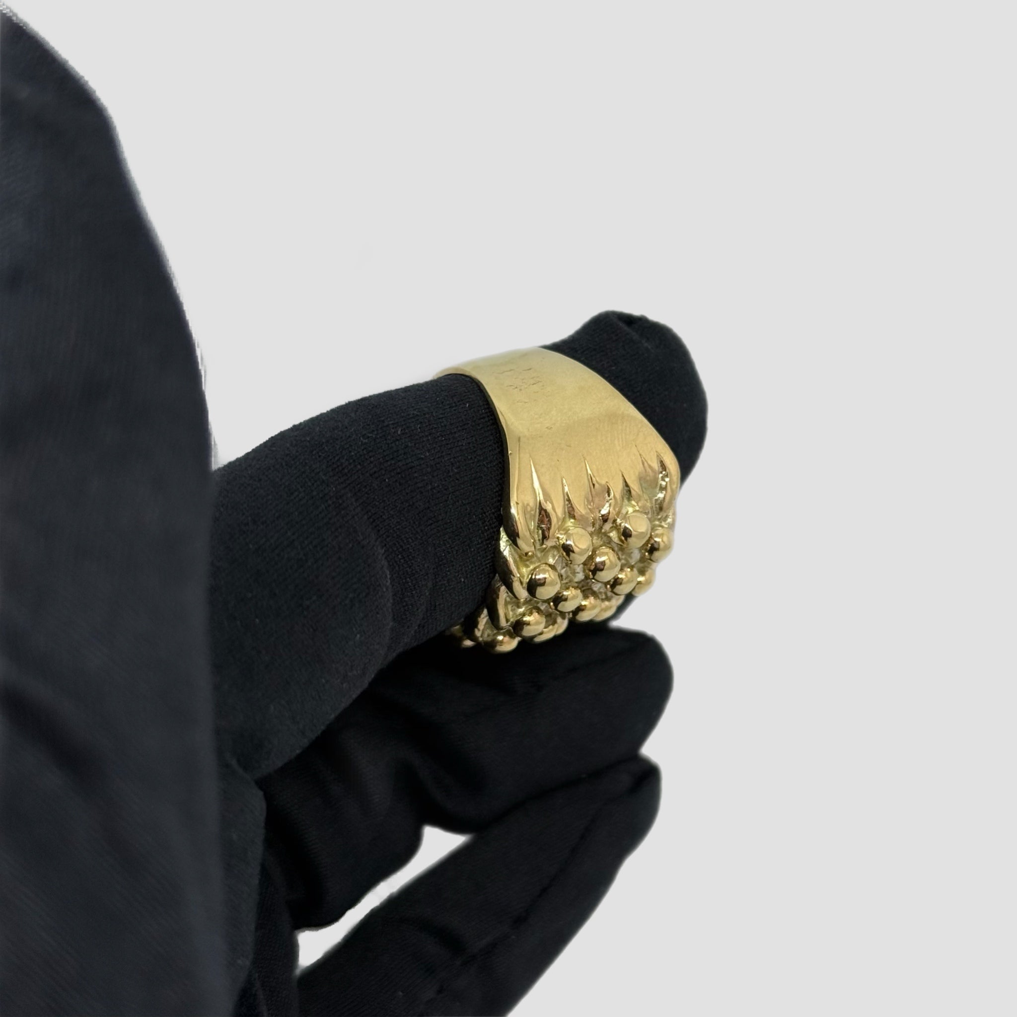9ct 5 Row Keeper Ring