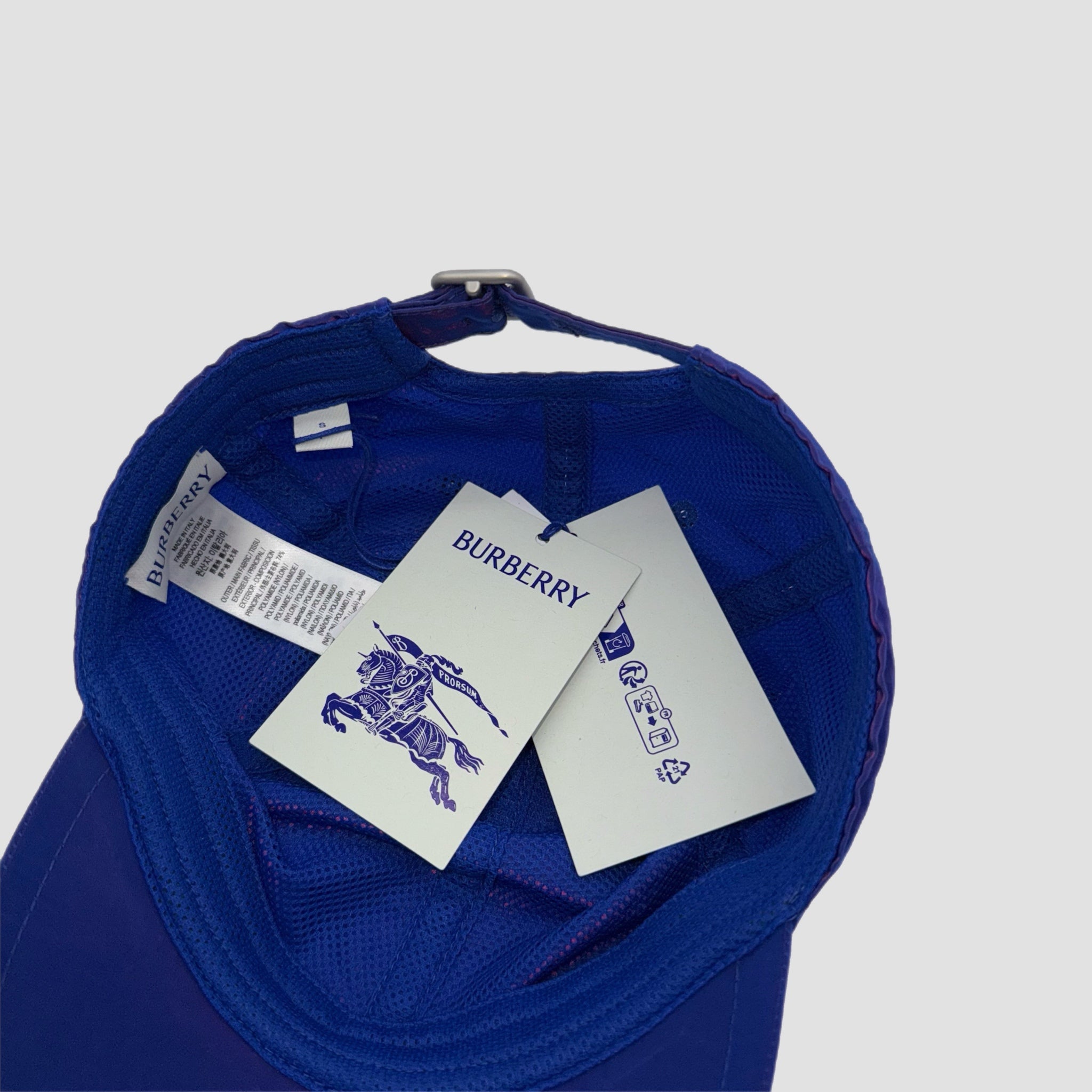 Burberry Nylon Blend Baseball Cap