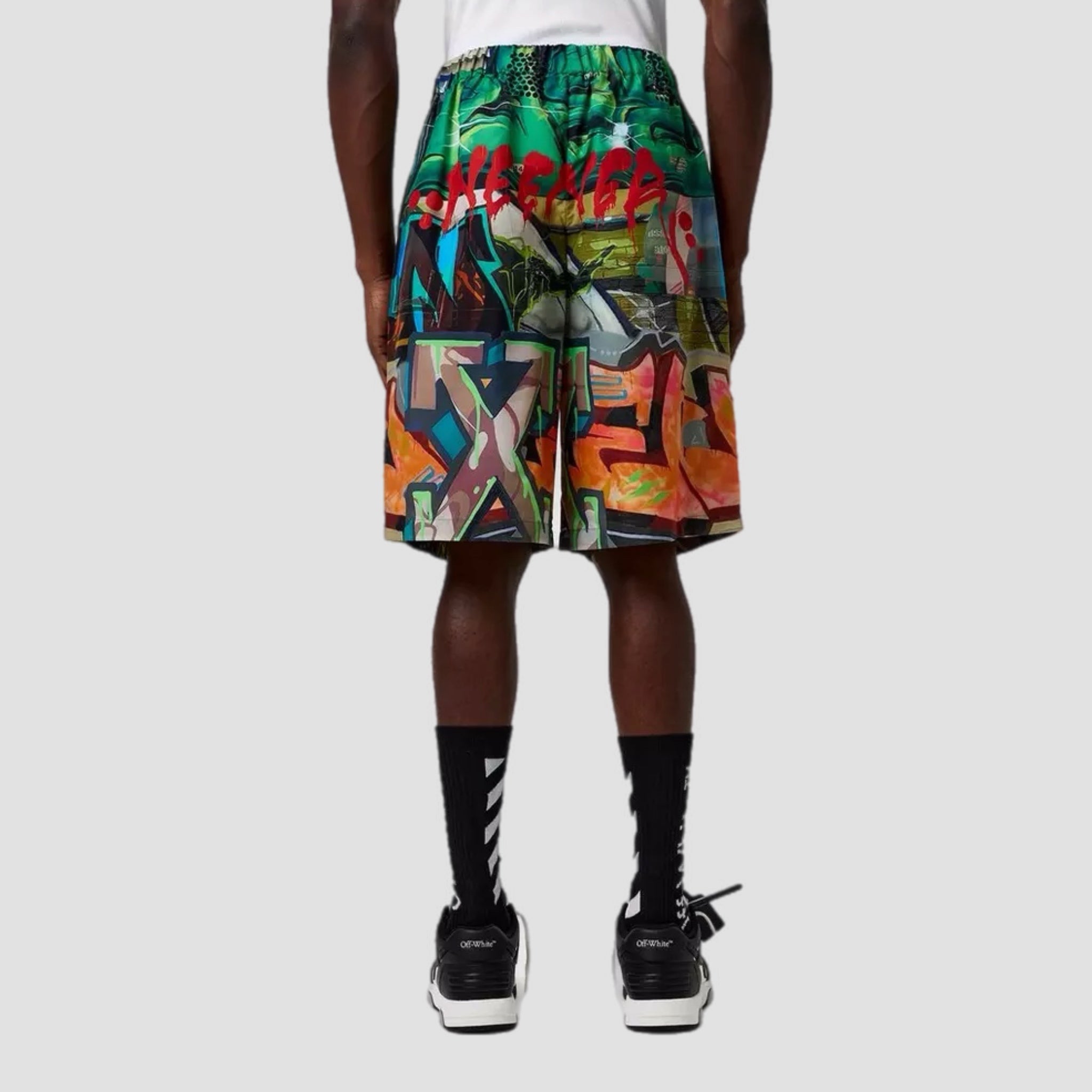 Off-White Graffiti Shorts