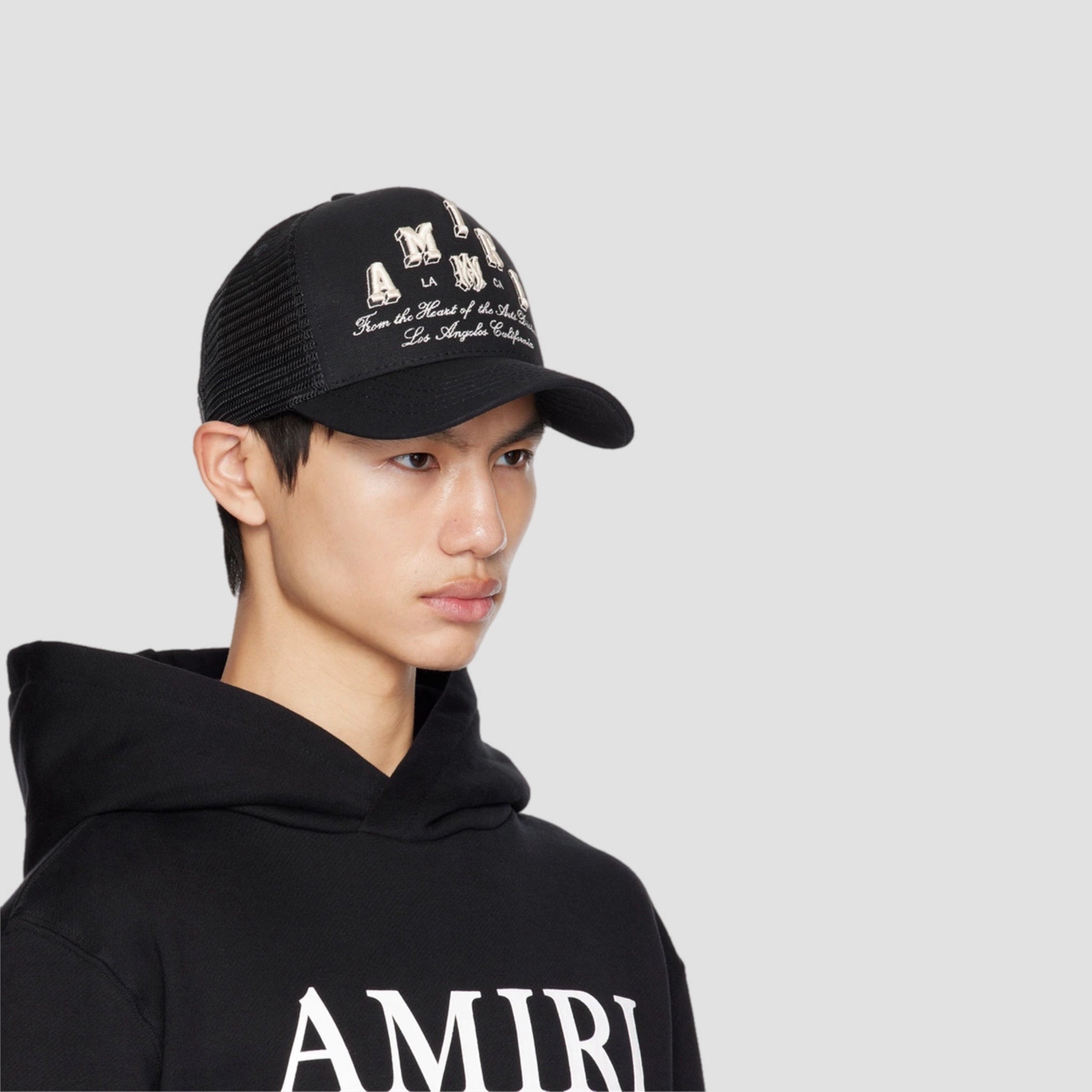 Amiri Varsity Trucker Cap