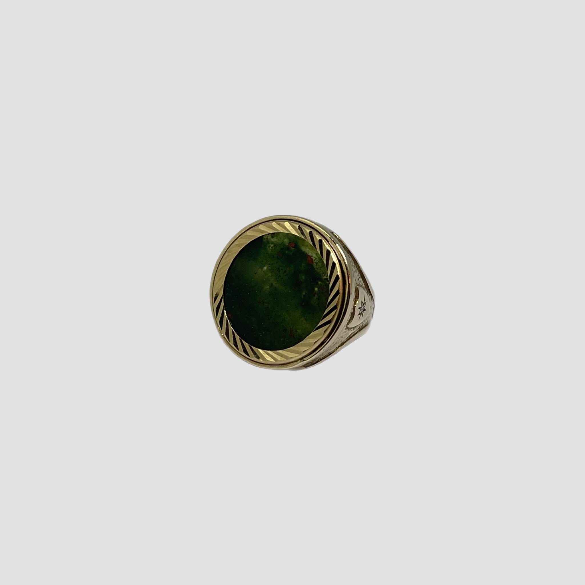 Bloodstone Half Sovereign With Diamonds Original Allure